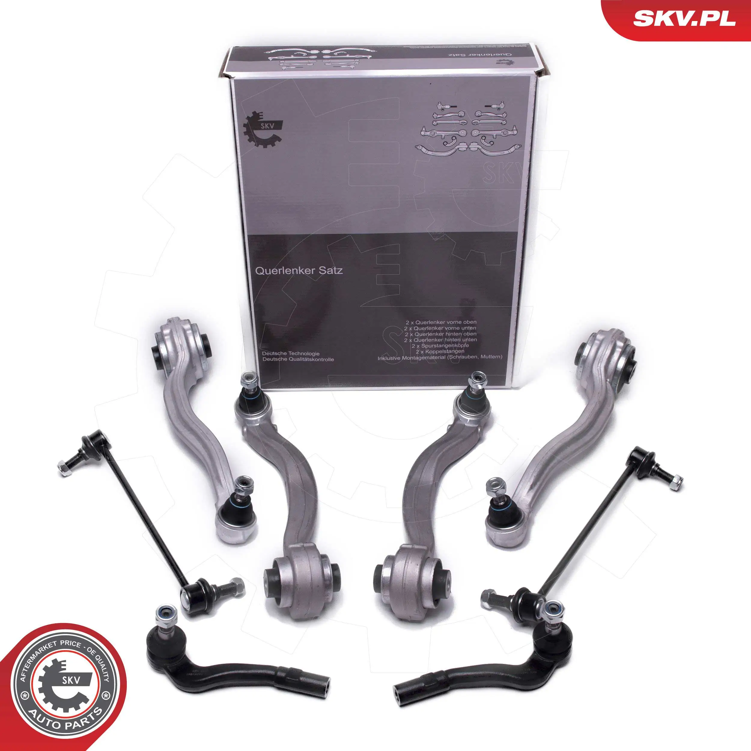 Control/Trailing Arm Kit, wheel suspension